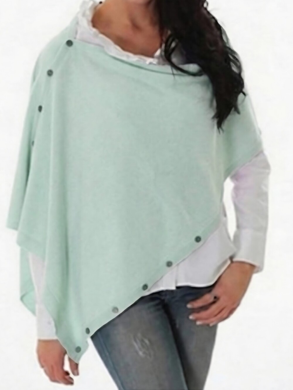 NWT The Bordeaux Wrap by Noelle in Light Green
